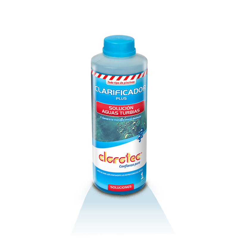 CLARIFICADOR PLUS HTH CLOROTEC PARA PISCINAS 1L