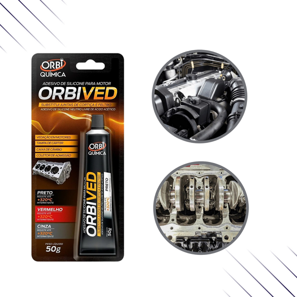 SILICONA PARA JUNTAS NEGRA 320°C