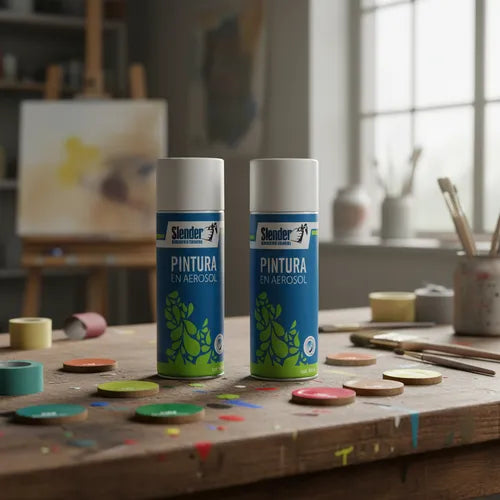 PINTURA EN AEROSOL SLENDER  BLANCO BRILLANTE