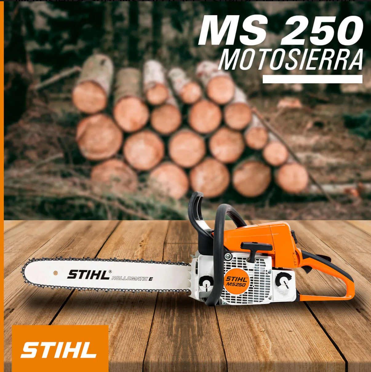 MOTOSIERRA STIHL MS250