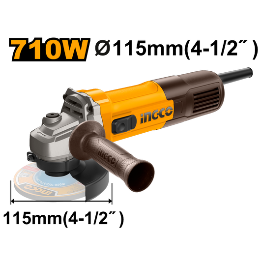 AMOLADORA ANGULAR 710W INGCO