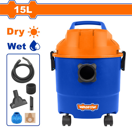 ASPIRADORA 15LT 1200W WADFOW