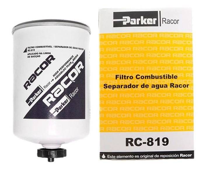 FILTRO DE COMBUSTIBLE SEPARADOR DE AGUA RACOR RC-819