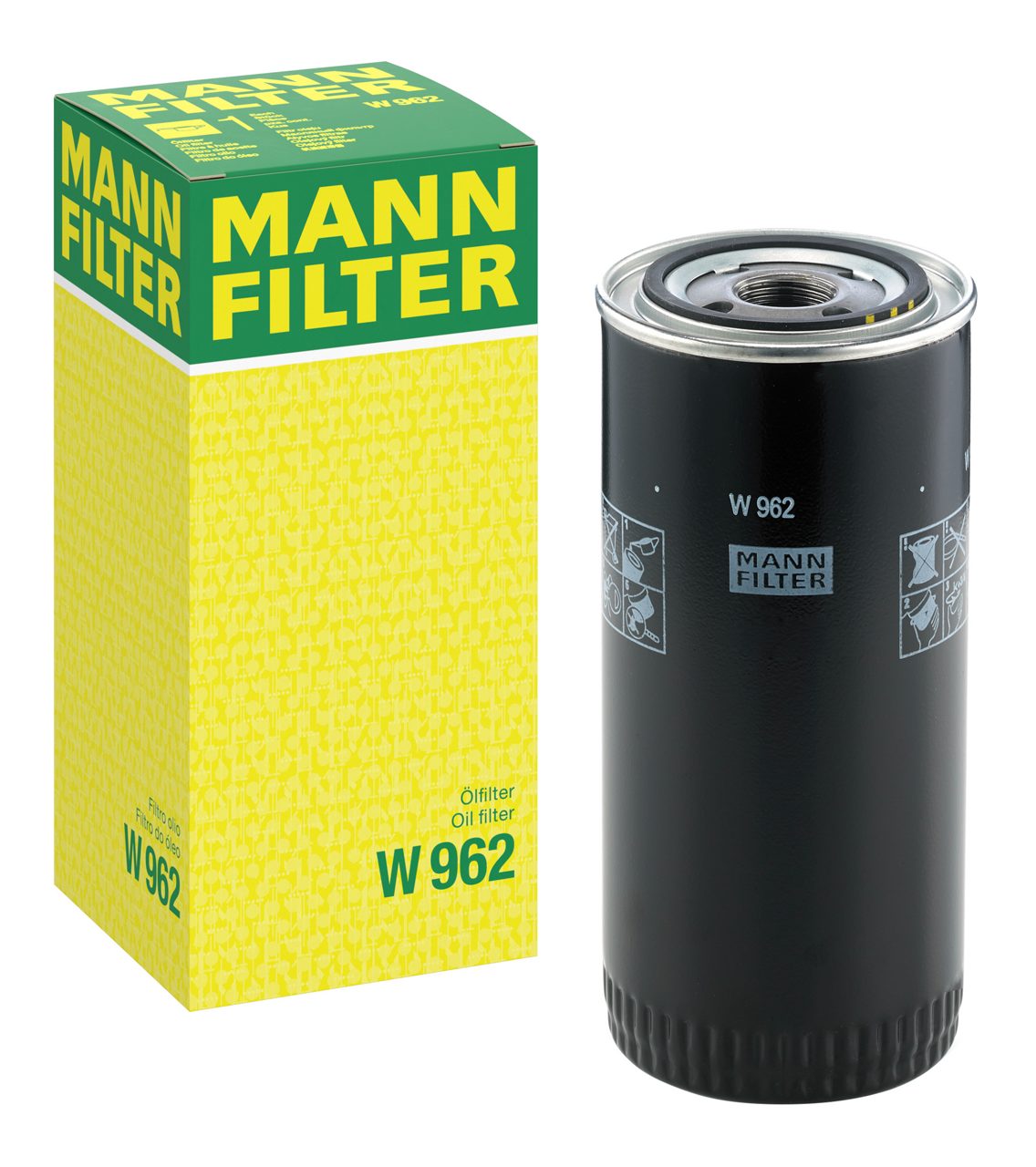 FILTRO DE ACEITE W962