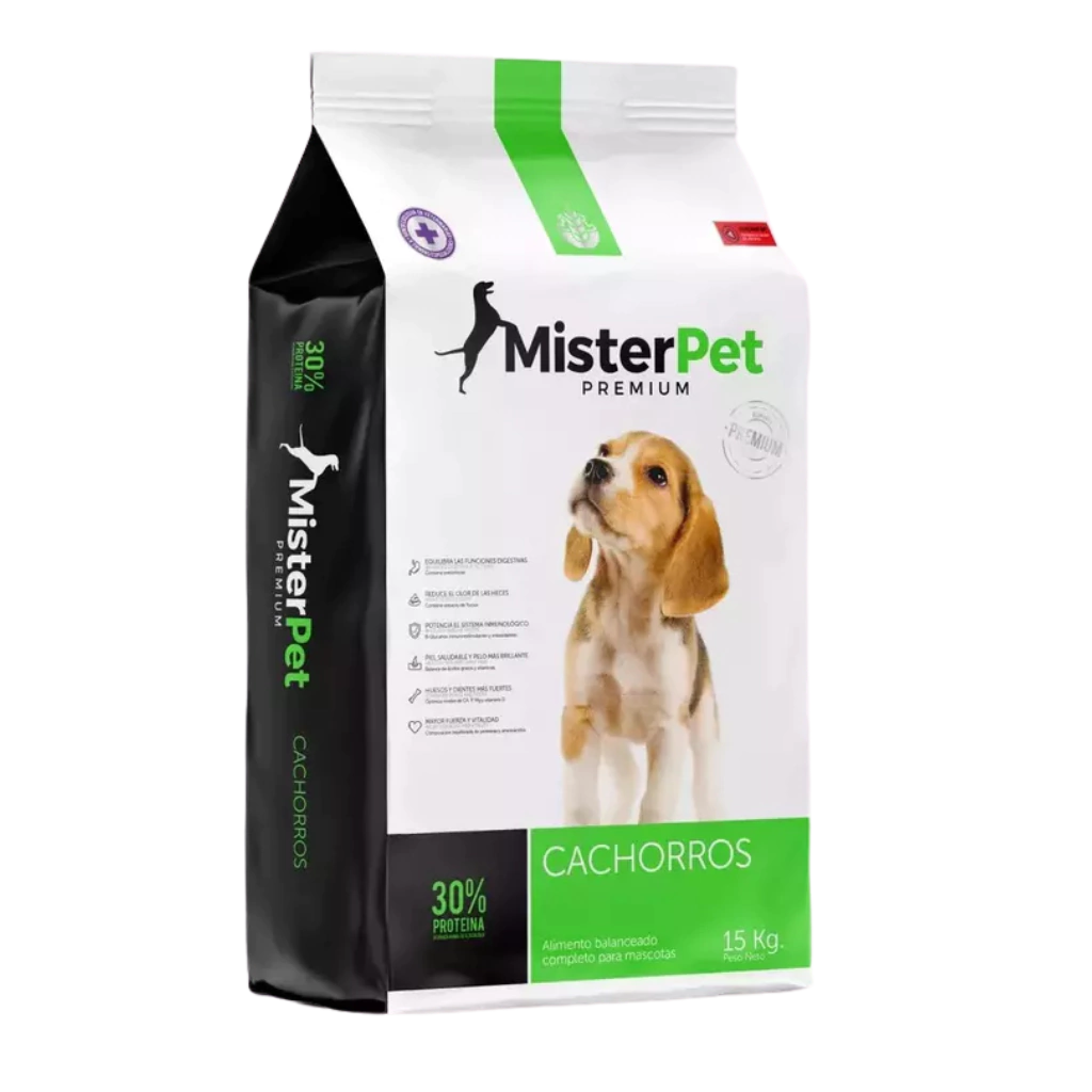 MISTER PET PARA CACHORROS PREMIUM 15KG